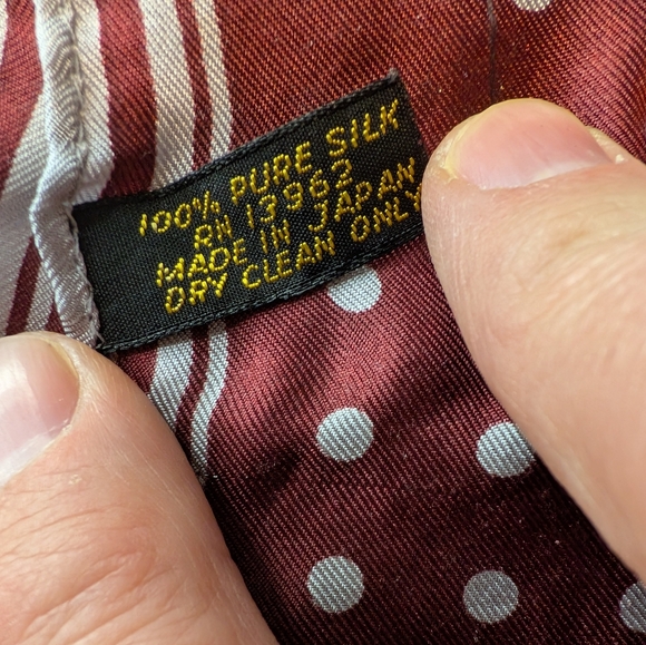 Bundle Of 6 Silk Pocket Squares - Picture 2 of 7